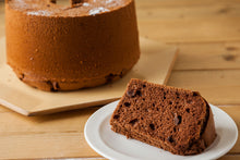 画像をギャラリービューアに読み込む, シフォンケーキ トリプルチョコレート